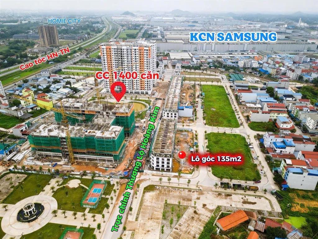 Ra nhanh lô đất ngay chân chung cư tại kđt yên bình ktown