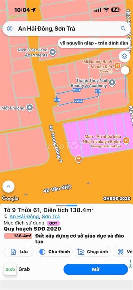 AN TRUNG ĐÔNG 7 - 138m2 xây được 7+1 tầng sát Võ Văn Kiệt 17.9 tỷ