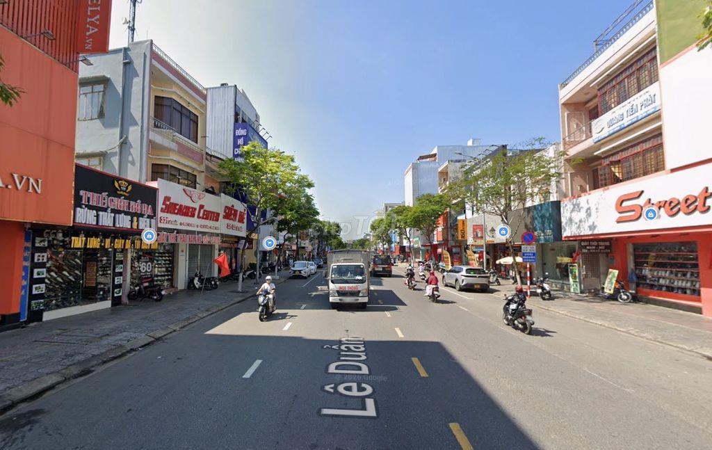 BÁN NHÀ 2 MẶT TIỀN LÊ DUÂN 105M2 NGANG 7M ĐANG CHO THUÊ 80TR/THÁNG