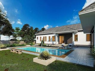 Bán đất tặng biệt thự sân vườn, hồ bơi 240m2 khu liên phường cách global city chỉ 1 km giá đầu tư