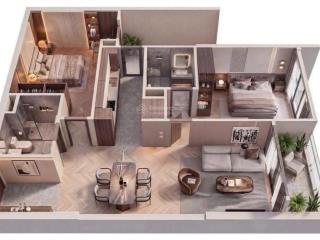 Quá rẻ cho căn hộ cao cấp 2pn 70m2 tại the vista văn la giá chỉ 78tr/m2