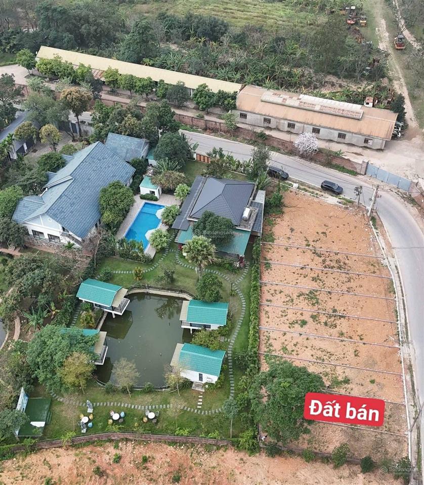 Bán nhanh 104m2 full thổ cư sau sân golf  tại ban tiện, xã kim anh  giá đầu tư