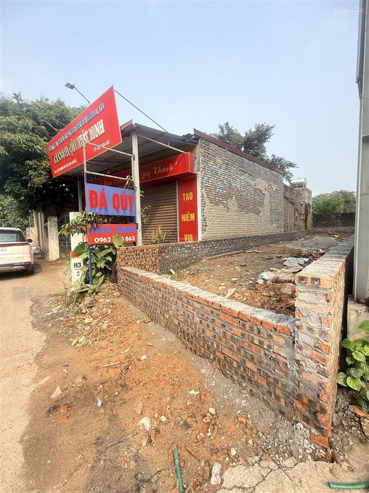 Trục kinh doanh 94m lập trí, xã kim anh  cách chợ 300m  cách cổng kcn sạch 400m