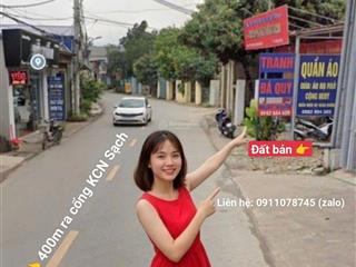 Trục kinh doanh 94m lập trí, xã kim anh  cách chợ 300m  cách cổng kcn sạch 400m