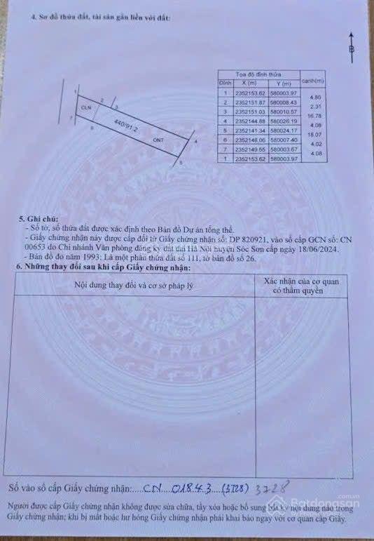Bán lô đất 91.2m phú hạ, xã kim anh  ngõ thông oto  gần vành đai 4