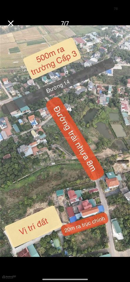 Lô đất 102m full thổ cư phú thịnh, kim anh  ngõ thông oto  sẵn sổ đỏ