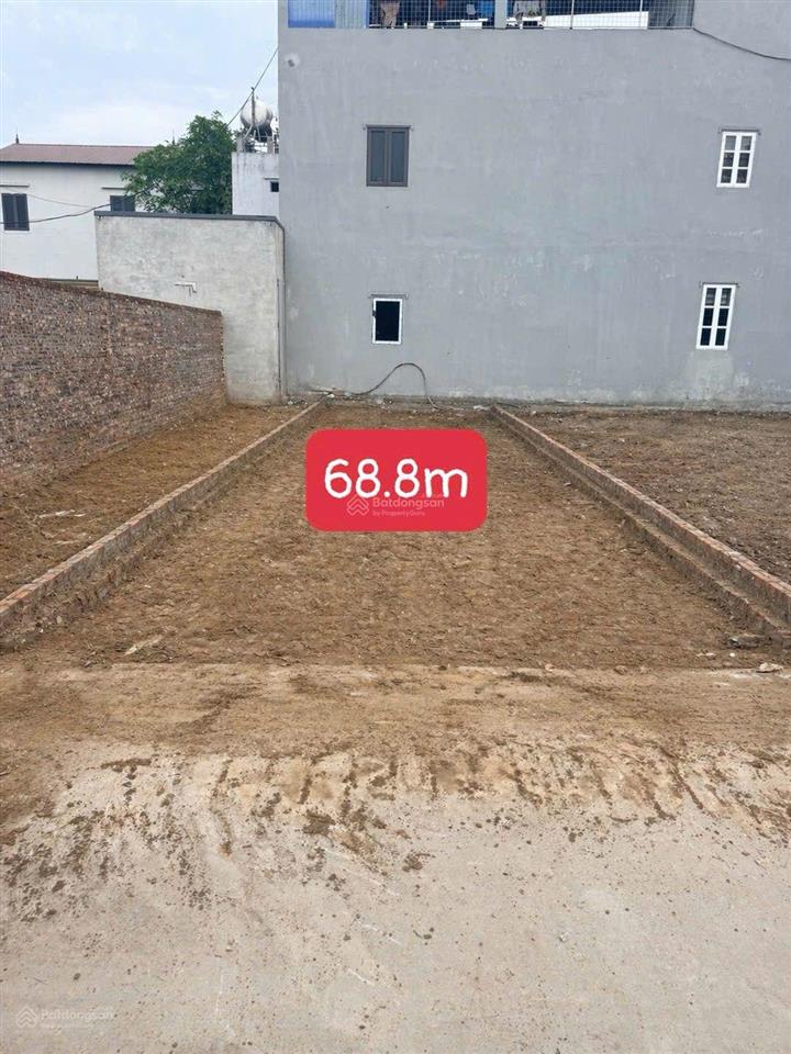 Bán đất ở minh phú, sóc sơn, hà nội, 1,7 tỷ, 68,8 m2, pháp lý đầy đủ, uy tín