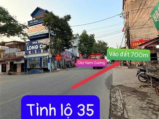 Duy nhất 1 lô đất tại nam cương, xã nội bài giá 1ty270tr, sẵn sổ đỏ