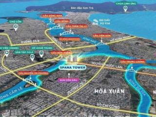 Căn hộ sân vườn spana 71m2 giá tổng 3.3tỷ view sông hàn, pháo hoa. duy nhất 1 căn rẻ nhất sun group