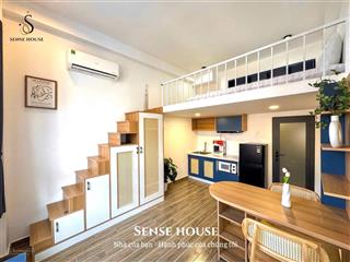 Căn hộ gác cao 2m mới xây ngay sau lưng giao thông vận tải  cvpm quang trung  tô ký