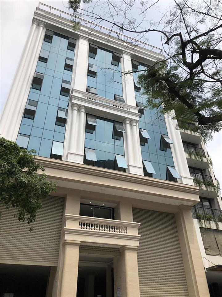 Bán tòa nhà 9 tầng 290m² mặt tiền 16m phố dịch vọng hậu cạnh ubnd quận cầu giấy