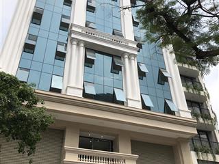 Bán toà nhà 9 tầng 290m2 mặt tiền 16m phố dịch vọng hậu cạnh ubnd quận cầu giấy