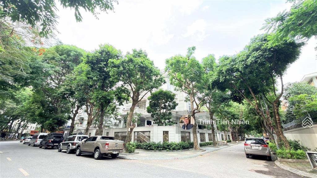 Biệt thự lô góc đơn lập bán đảo linh đàm, gần mặt hồ 282m²