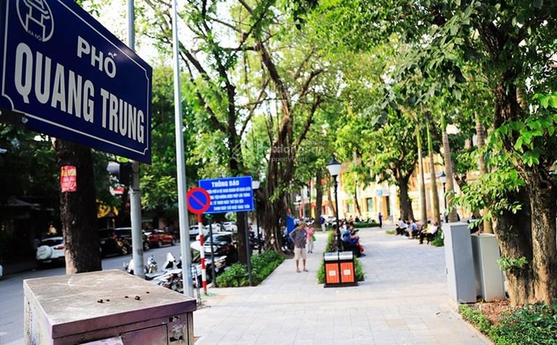 Nhà mặt phố quang trung 579m2 ngã tư trần hưng đạo mt 35m 4** tỷ chính chủ gửi bán