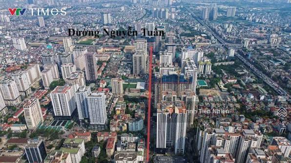 Bán nhà phân lô vỉa hè phố lê văn thiêm ngã tư nguyễn tuân & ngụy như kon tum 68m2 mặt tiền 6,2m
