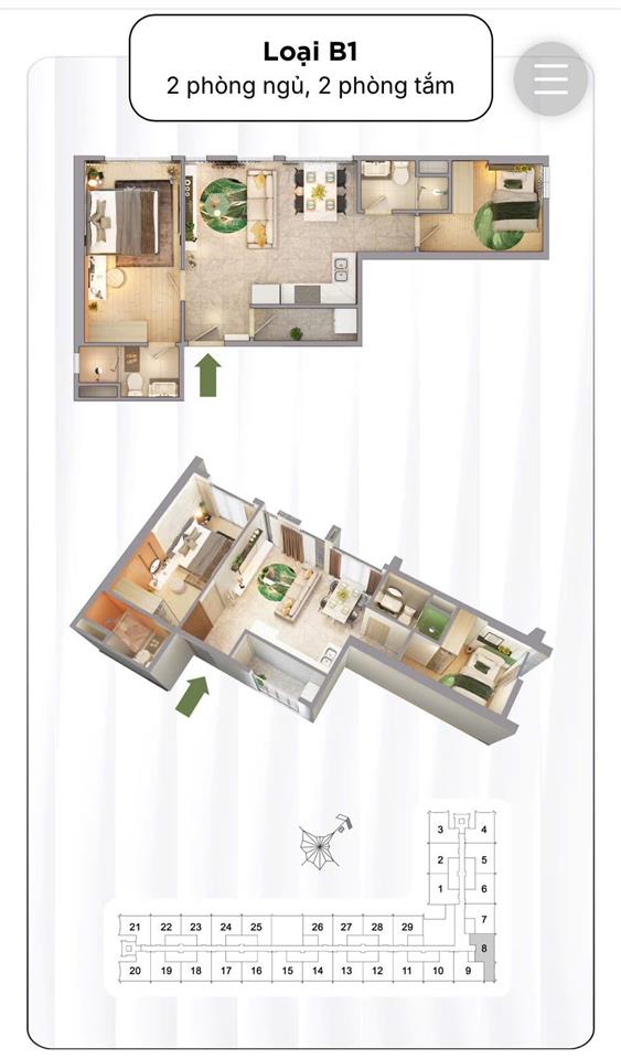 Chủ thương gửi bán căn hộ đẹp xuất sắc  citigrand | 2 pn 2 wc  58.14m2  3.8 tỷ