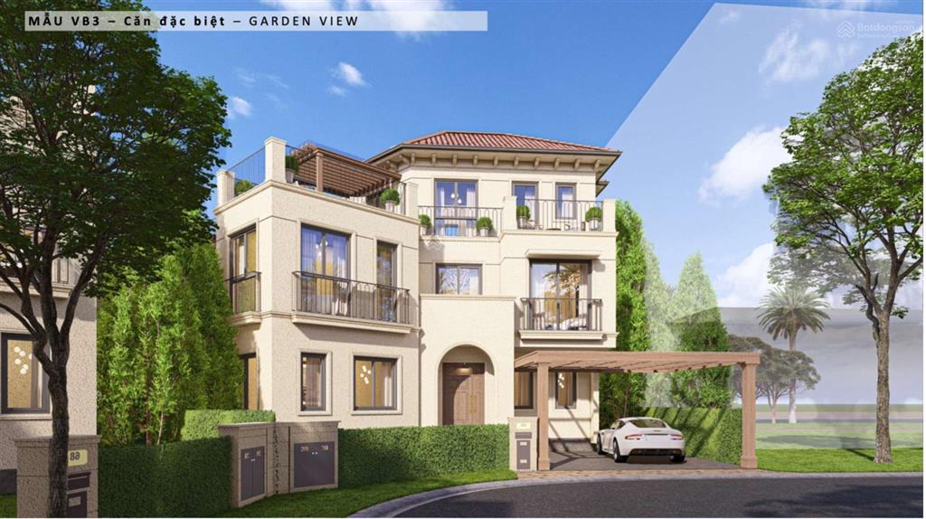 Căn biệt thự đơn lập sol garden giá gốc không chênh từ chủ đầu tư nam long