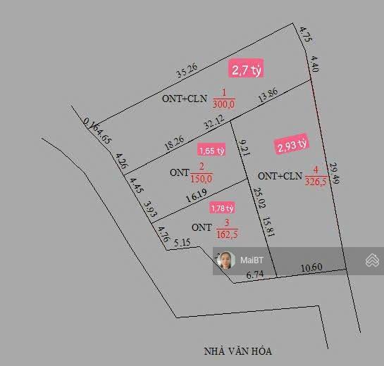 Bán đất xã yên bài, vân hòa tài chính từ 1,7 tỷ / lô