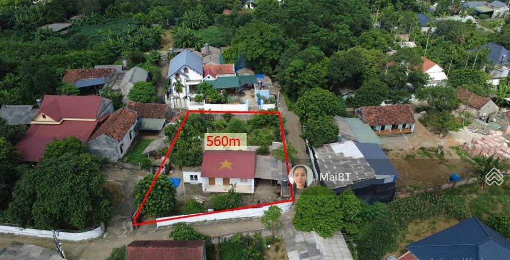 Lô góc 3 mặt thoáng, 560m2, có sẵn nhà cấp 4 giá 5 tỷ