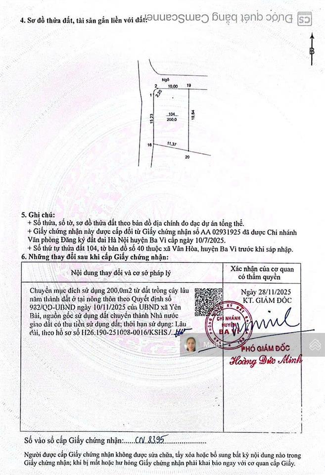 200m2 full thổ cư, lô góc, cách đt 87 500m