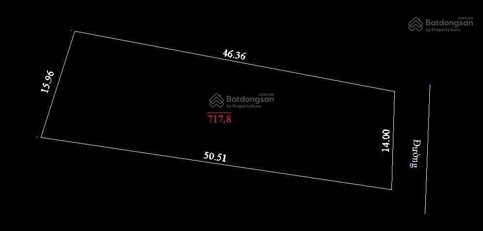 Lô đất 647m2 có ao, view thoáng đẹp