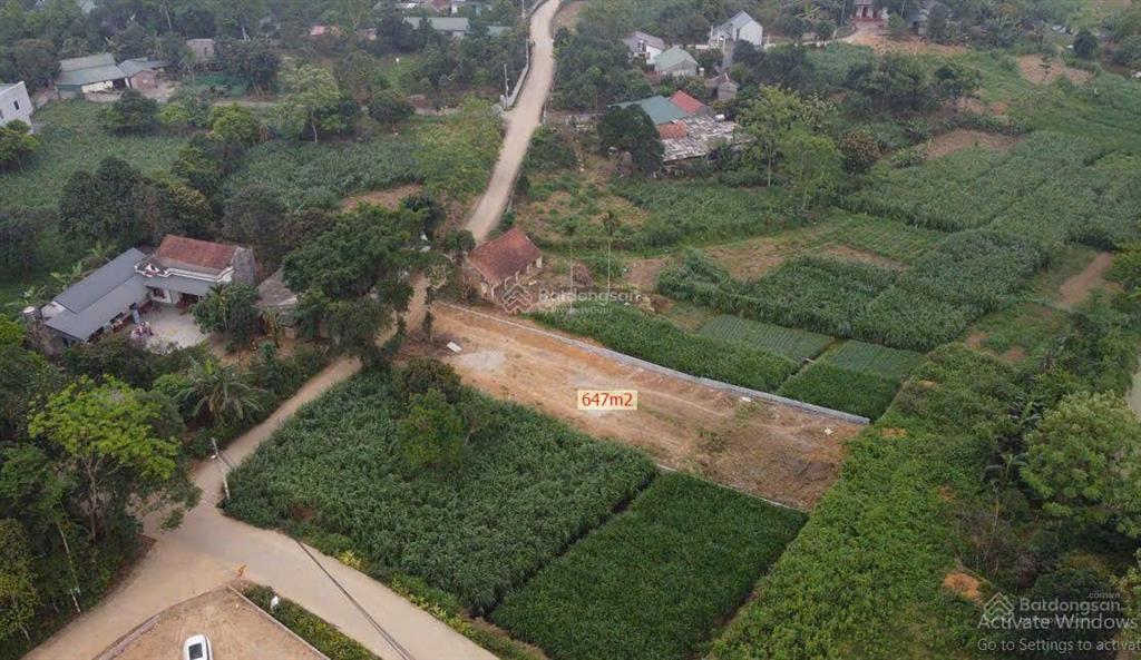 Lô đất 647m2 có ao, view thoáng đẹp