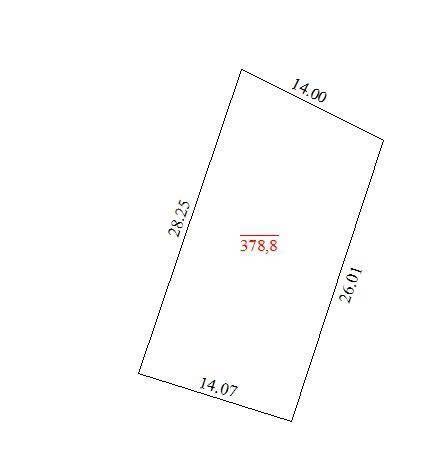 F0, 378m2 bám cánh đồng, ngõ thông, gần trục chính khoang xanh