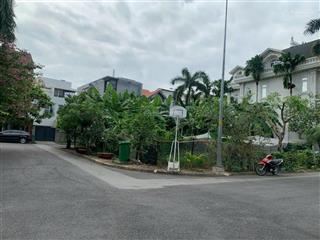 Bán khuôn đất đẹp góc 3 mặt tiền khu biệt thự eden thảo điền, 16 x 20,24 m