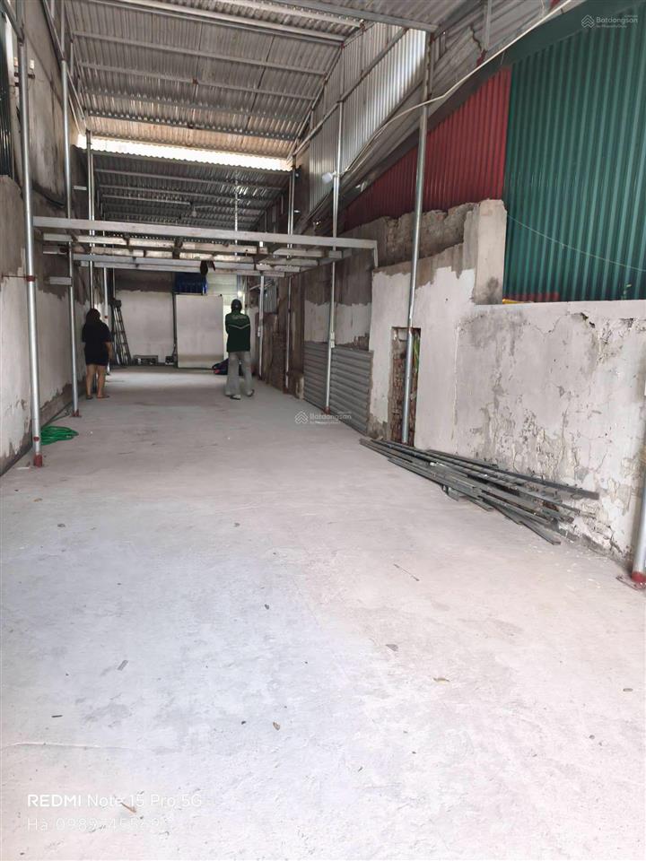 Hiếm! xưởng 80m nam dư thông lĩnh nam, gần cầu thanh trì 10 triệu, vào kinh doanh ngay
