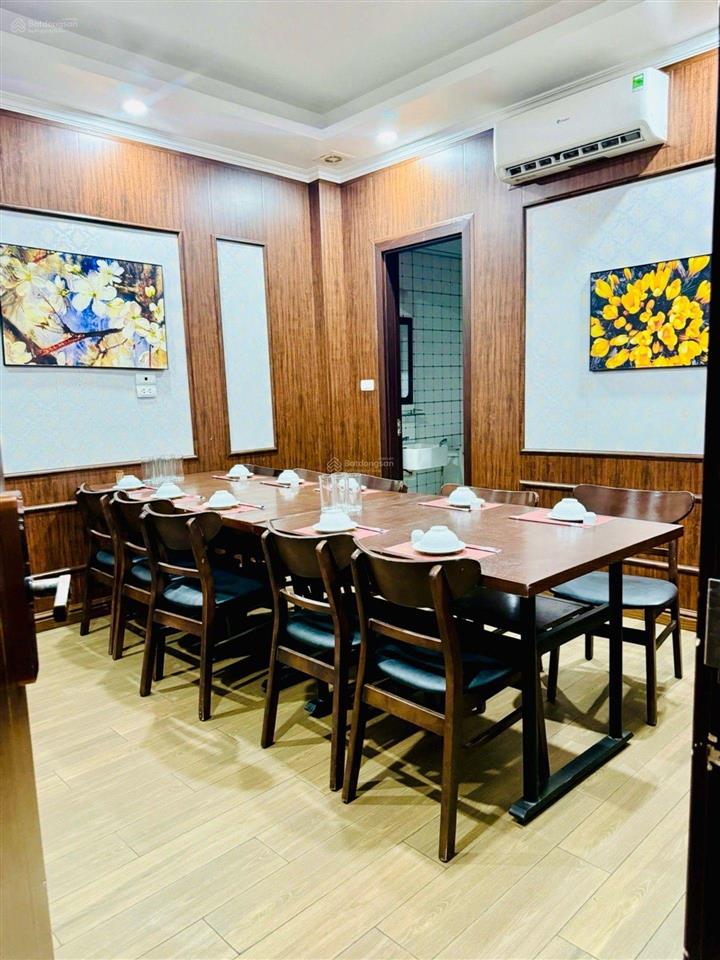 Chính chủ bán nhà mặt phố tây trà, 6 tầng thang máy, đang kd nhà hàng đông nhất khu, 143m mt 5m.