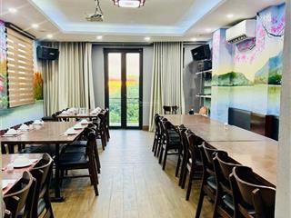 Chính chủ bán nhà mặt phố tây trà, 6 tầng thang máy, đang kd nhà hàng đông nhất khu, 143m mt 5m.