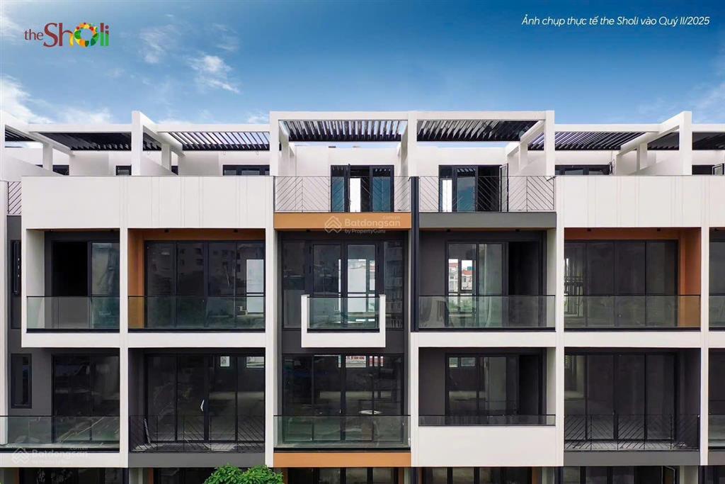 The sholi  nhà phố 6 tầng mặt tiền an dương vương. liền kề mega bình phú, đã có sổ hồng riêng