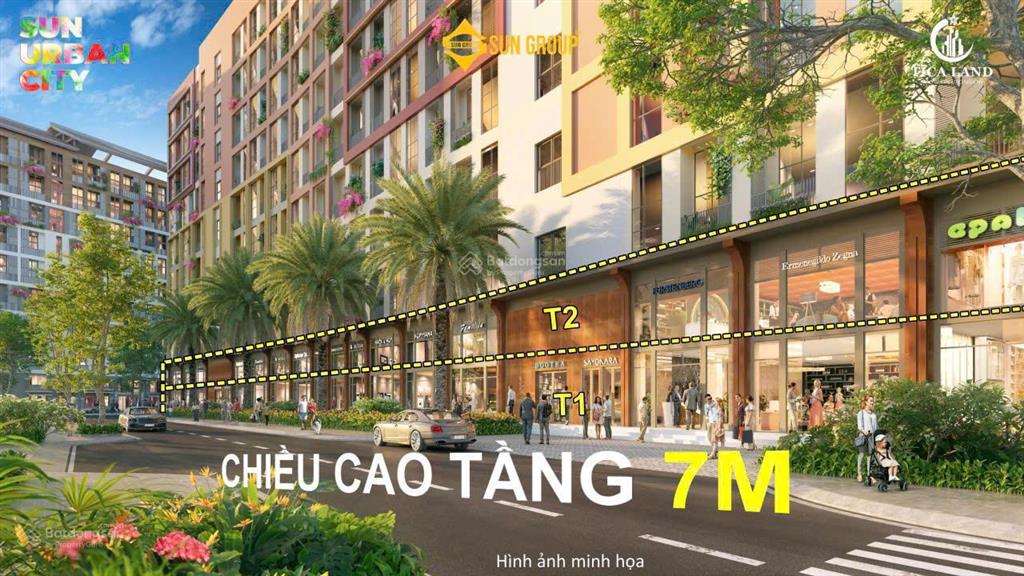 Tổng giá 1.5 tỷ sở hữu ngay khối đế kinh doanh tại sun city 420ha  có htls 0% 24 tháng