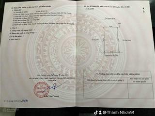 Bán đất chính chủ tại lương quán, 6 tỷ vnd, 195 m2, mặt tiền 10m, pháp lý đầy đủ