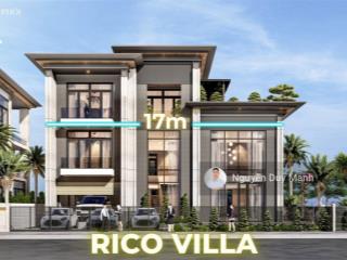 Duy nhất căn biệt thự đơn lập rico sunflower phường bình dương 939m2/3 tầng giá fo 37,1tỷ full vat