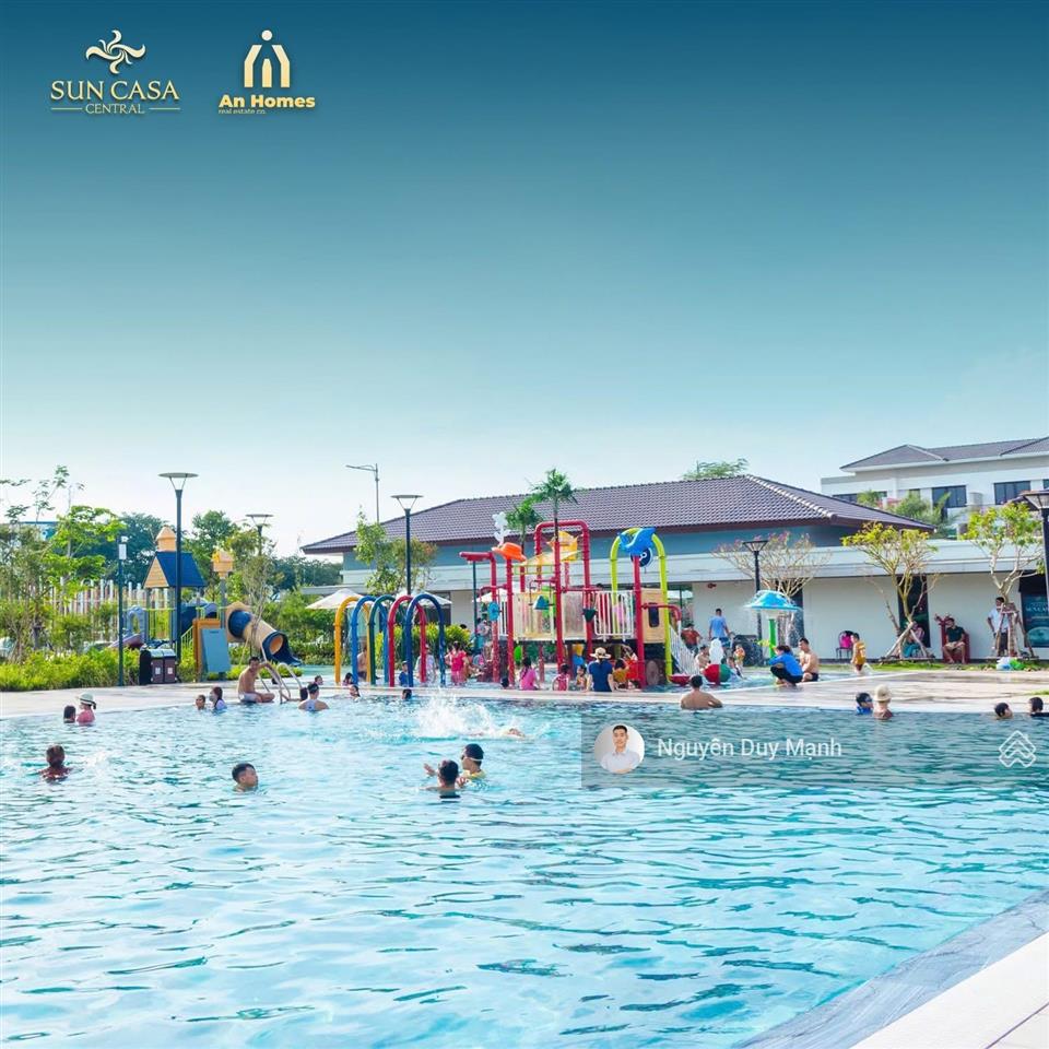 Hàng ngộp bán gấp nhà mặt tiền đường 26m tại vsip ii suncasa central giá 3.5tỷ/100m2 bao sổ