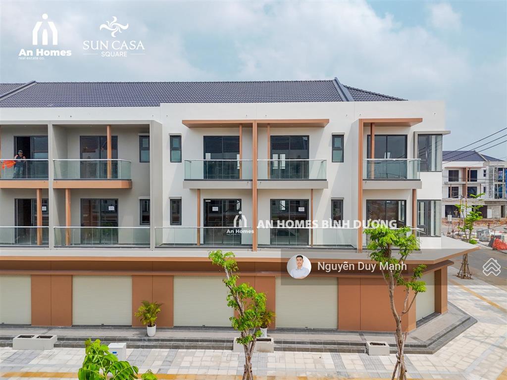 Shophouse mặt tiền đường 25m2 suncasa square vsip ii giá 4,5tỷ , chỉ trả trước 1.4tỷ nhận nhà