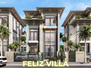 Biệt thự sunflower ii phường bình dương đơn lập 300m2/3tầng giá full 16.1tỷ tiến độ tới 2029