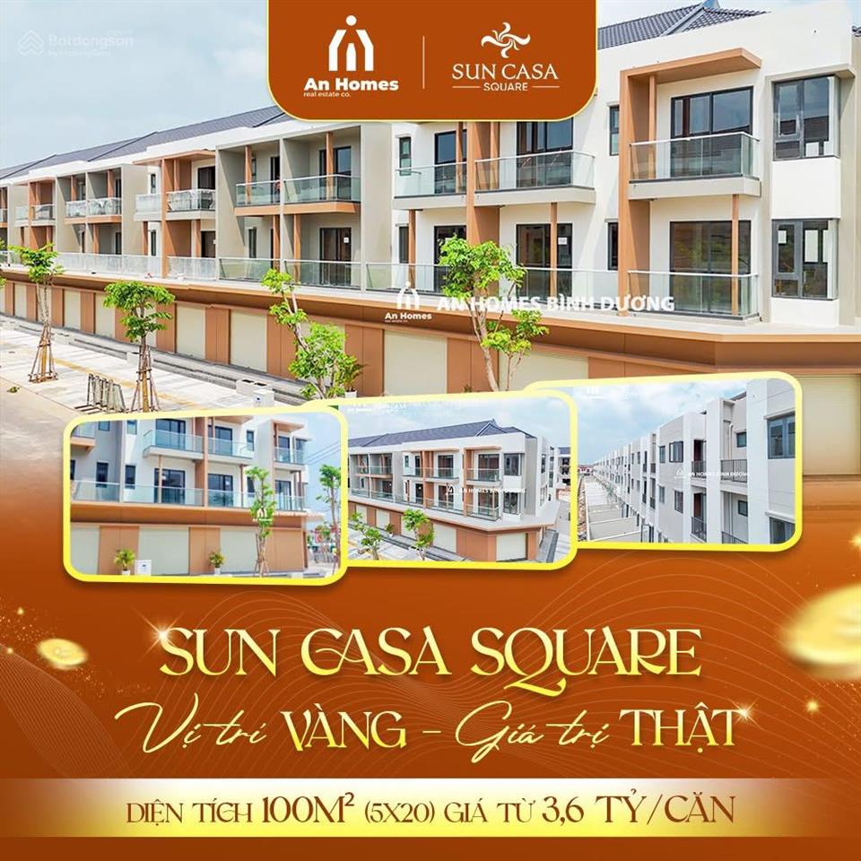 Mở bán nhà phố suncasa square tiến độ 24tháng ngay trung tâm kcn vsip ii cho thuê tốt giá chỉ 3.7ty