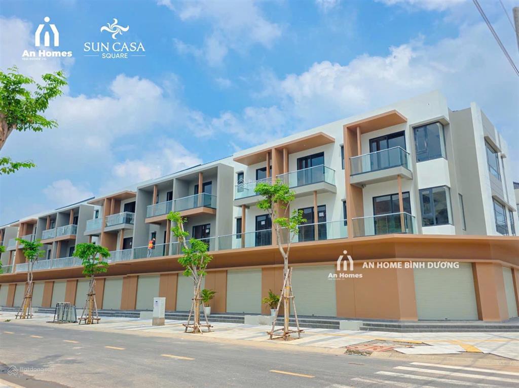 Sun casa square  nhà phố trung tâm vsip ii hồ chí minh vốn 30% nhận nhà cho thuê 18tr/tháng