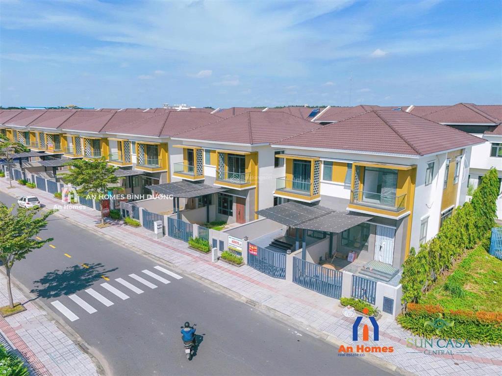 Biệt thự song lập sun casa central chỉ 1.6 tỷ nhận nhà, cho thuê tốt ngay trung tâm vsip iia
