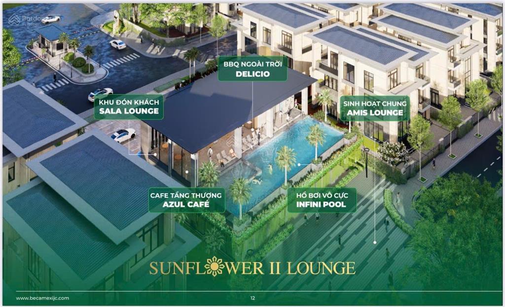 Bán biệt thự sunflower ngay tttm aeon phường bình dương 939m2 3 tầng giá 38tỷ234 full f0 cđt