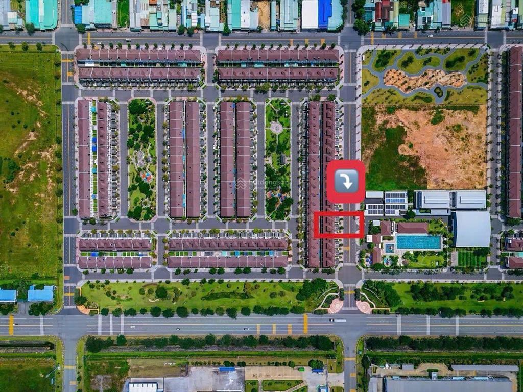 Nhà mặt tiền đường 25m/3 tầng/100m2 sun casa central vsip2a bình dương giá 3.35 tỷ bao sổ