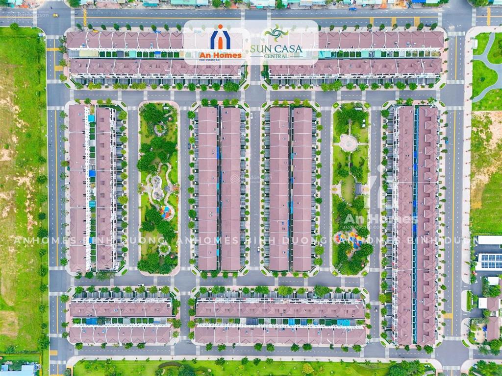 Bán nhà lk sổ hồng sẵn tại sun casa vsip 2a bình dương giá 3 tỷ 150/100m2 gần công viên