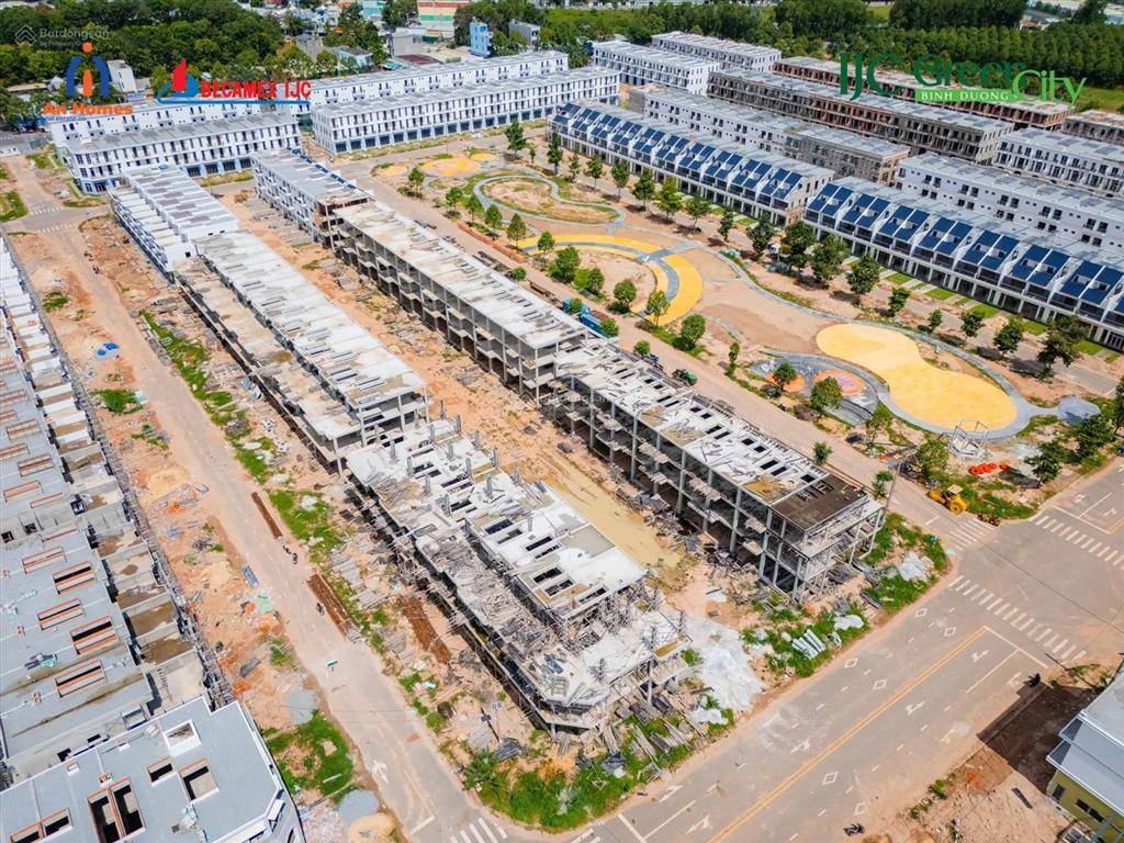 Nhà phố green city mặt tiền đường lê lợi tpm bình dương mở bán giá từ 5,5tỷ/150m2 sổ sẵn