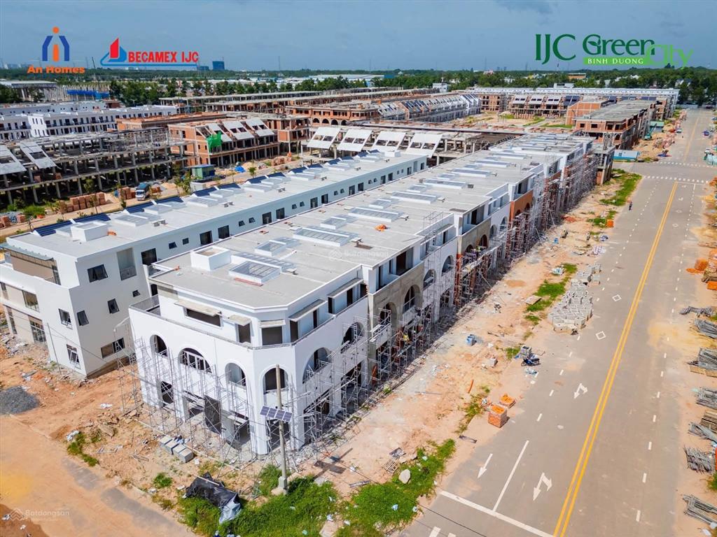 Nhà phố green city mặt tiền đường lê lợi tpm bình dương mở bán giá từ 5,5tỷ/150m2 sổ sẵn