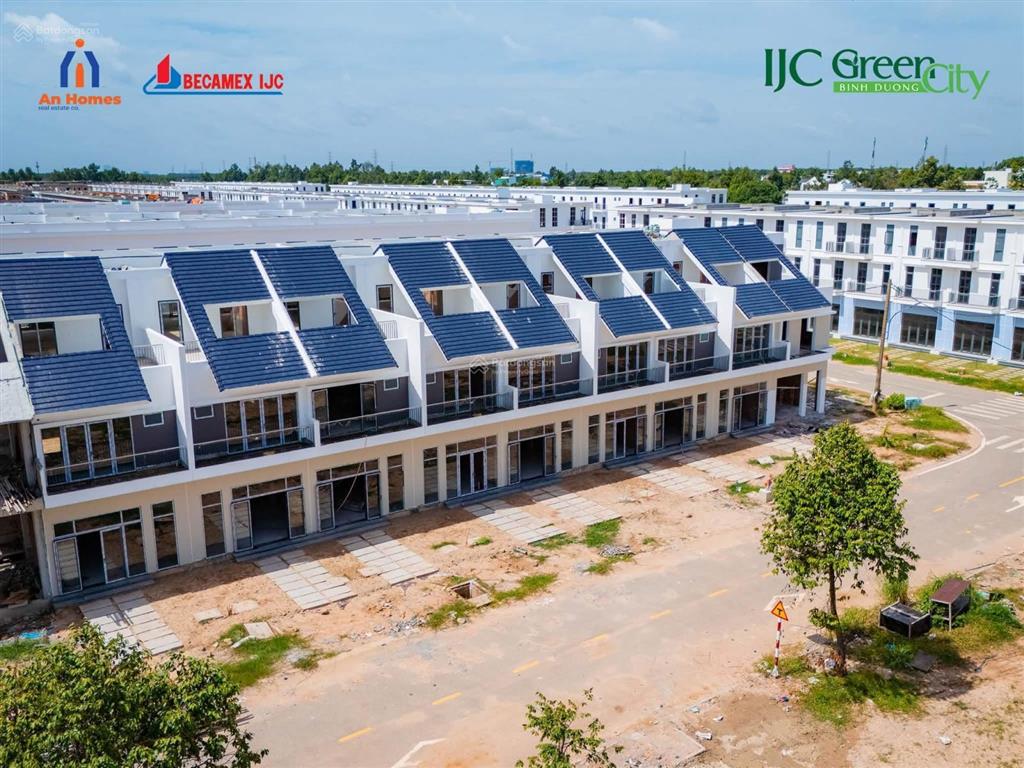 Nhà phố green city mặt tiền đường lê lợi tpm bình dương mở bán giá từ 5,5tỷ/150m2 sổ sẵn