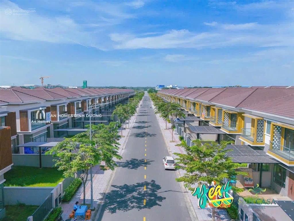 Biệt thự song lập sun casa central 168m2 | giá 4,7 tỷ | vsip iia bình dương cho thuê từ 22 triệu