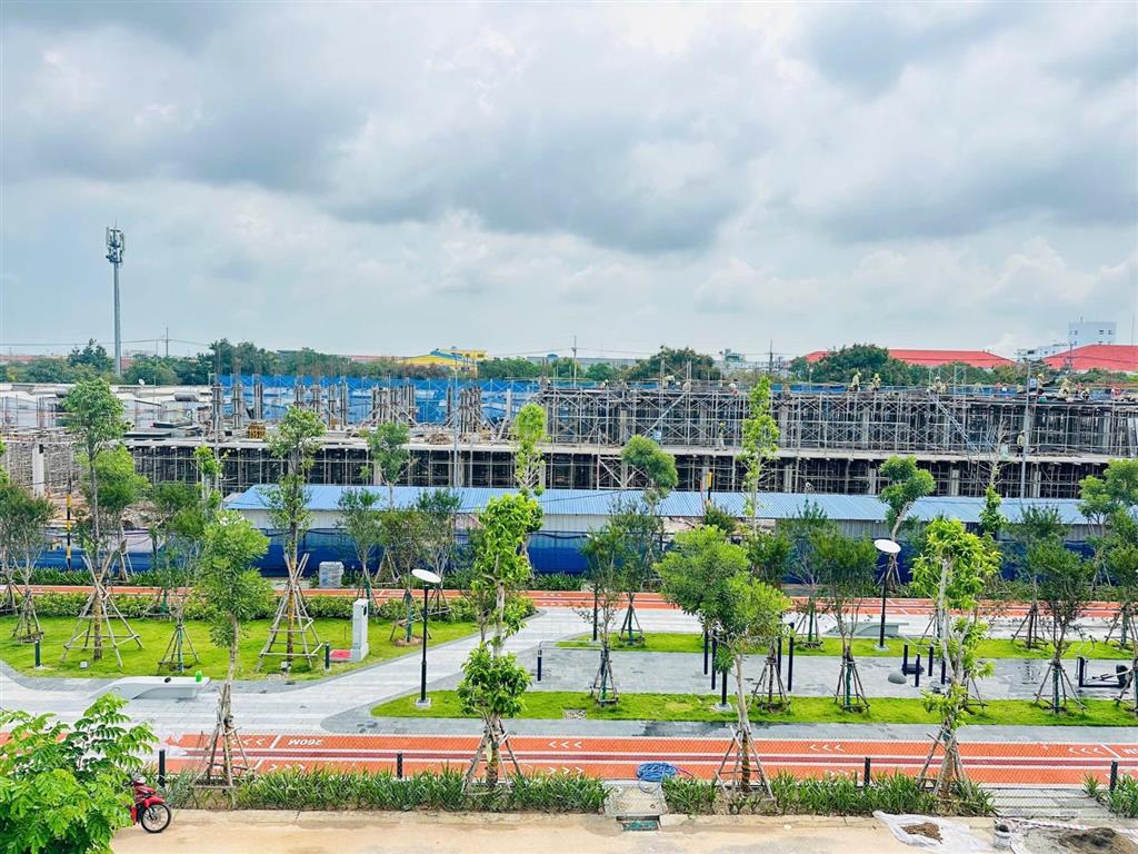 Bán nhà phố suncasa square 100m2 tại vsip2 bình dương view công viên giá 3tỷ68 full
