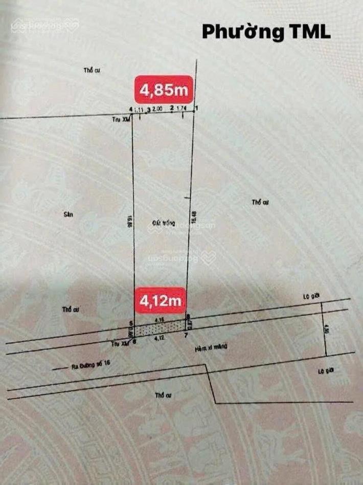 Bán đất ngộp 1 sẹc nguyễn thị định, thạnh mỹ lợi, q2, giá 6,9 tỷ, 78.2m2